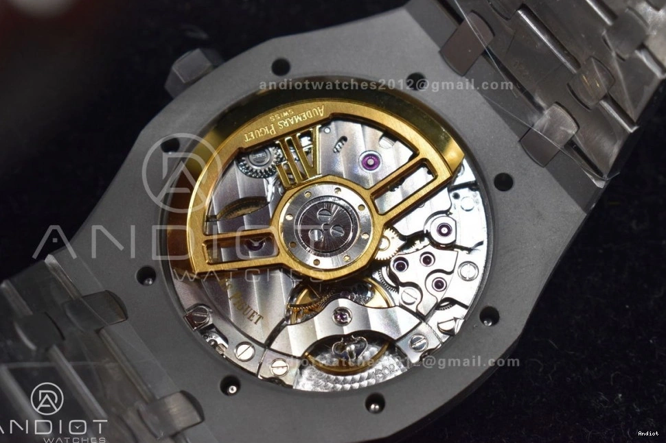 SS Textured 445 A4302 1:1 on 15500 Clone Royal Oak Blue Best Dial Edition Bracelet APSF 41mm Super SS Resilient 0719
